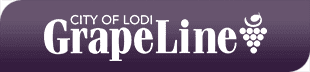 Grape Line City of Lodi logo
